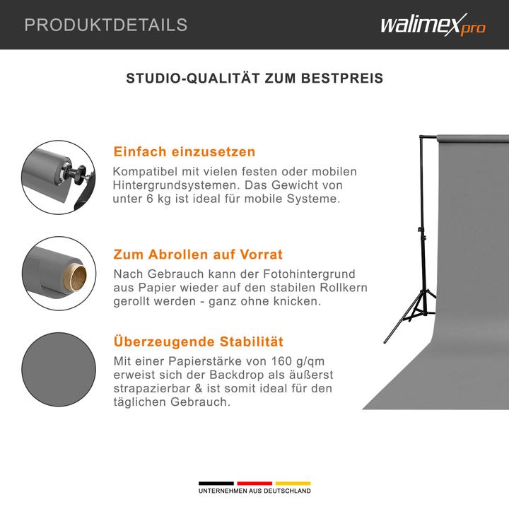 Actual product image Walimex Background cardboard 22940 (272 cm, 1000 cm)