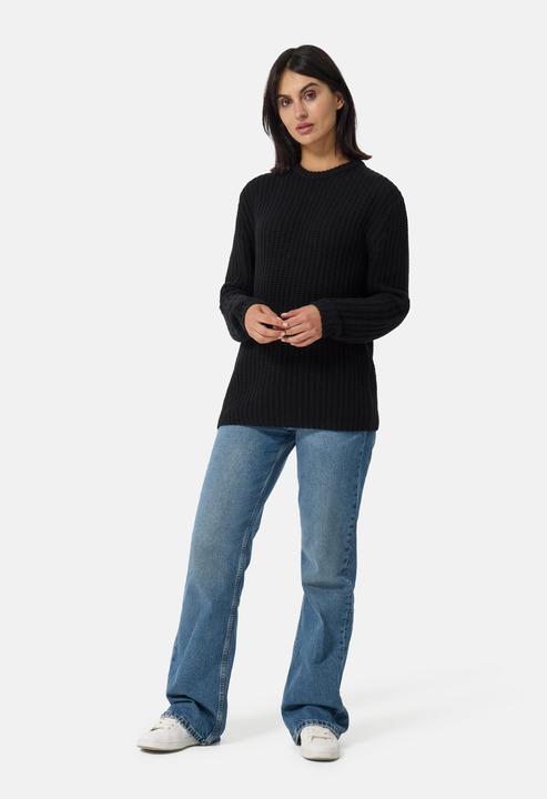 Produktbild Cash-Mere Grobgestrickter Wolle Kaschmir Rundhals Pullover (L)