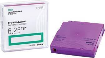 Image du produit HPE Cartouche de données LTO-6 Ultrium BaFe RW (LTO-6 Ultrium, 2500 Go)