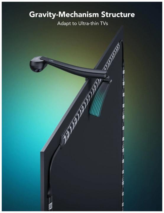 Productafbeelding Govee Envisual TV Backlight T2, RGBIC, WiFi, BT (RGBIC, 360 cm, Interieur)