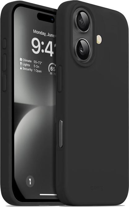 Produktbild Crong Color Cover - iPhone 16 Hülle (Schwarz) (Apple iPhone 16)