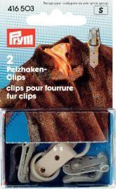 Produktbild Prym Pelzhaken-Clips, schwarz Karte 2 Stk.
