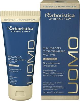 Produktbild NoName Erboristica Men's Aftershave Balm 100ml - Beruhigend und feuchtigkeitsspendend (100 ml)