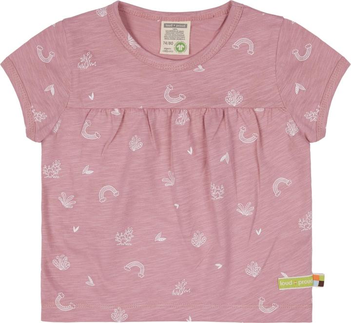 Actual product image loud + proud Tunic Slub Jersey with Print (104)