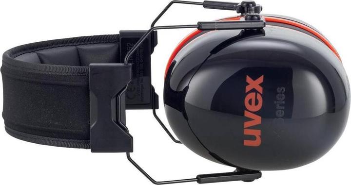 Produktbild Uvex Safety Kapselgehörschutz K30 schwarz, rot SNR 36 dB GrösseL, M, S (1 x)