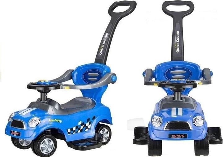 Produktbild Lean Toys Kleinkind-Pusher-Coupé - Blau
