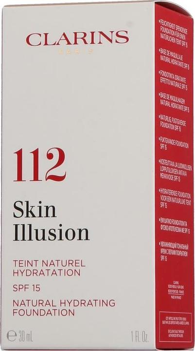 Produktbild Clarins Skin Illusion SPF15 Nr. 112 - Amber (Nr. 112 - Amber)