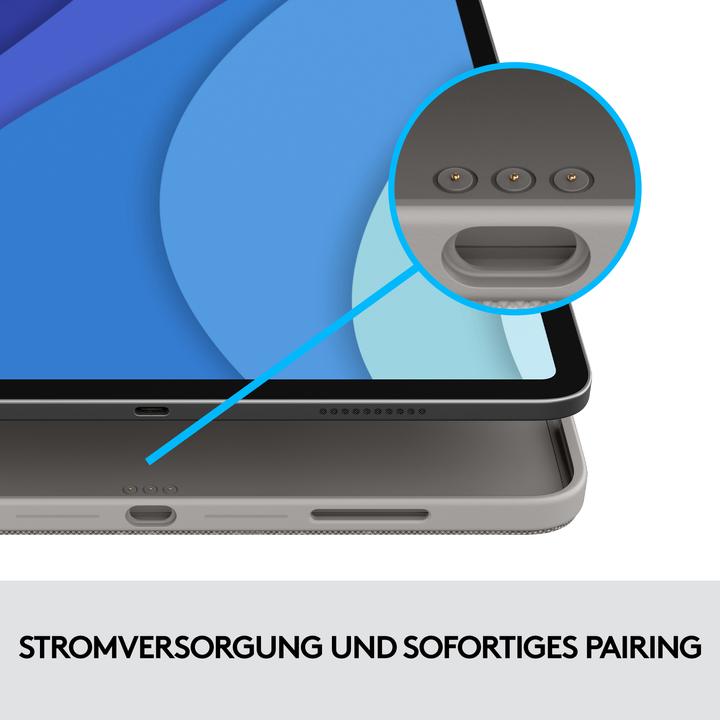 Produktbild Logitech Combo Touch (US, iPad Pro 11 2020 (2. Gen), iPad Pro 11 2022 (4. Gen), iPad Pro 11 2018 (1. Gen), iPad Pro 11 2021 (3. Gen))