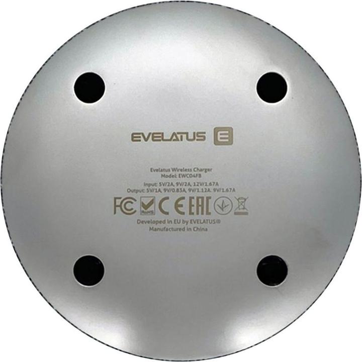 Produktbild Evelatus Wireless Desk charger EWC04 Fabric