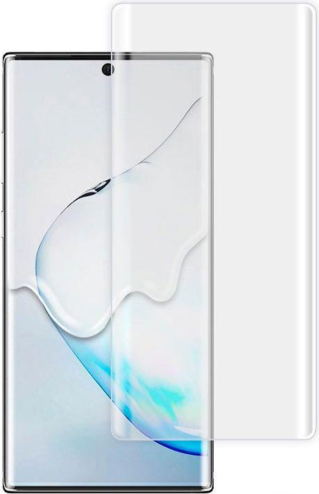 Actual product image iLike Note 10 3D Edge Glue Hot Bending Craft Tempered Glass without package (1 Piece, Samsung Galaxy Note 10)