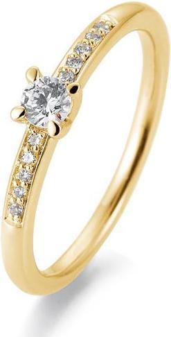 Actual product image Breuning Pavé engagement ring (55, 585/14 K Gold)