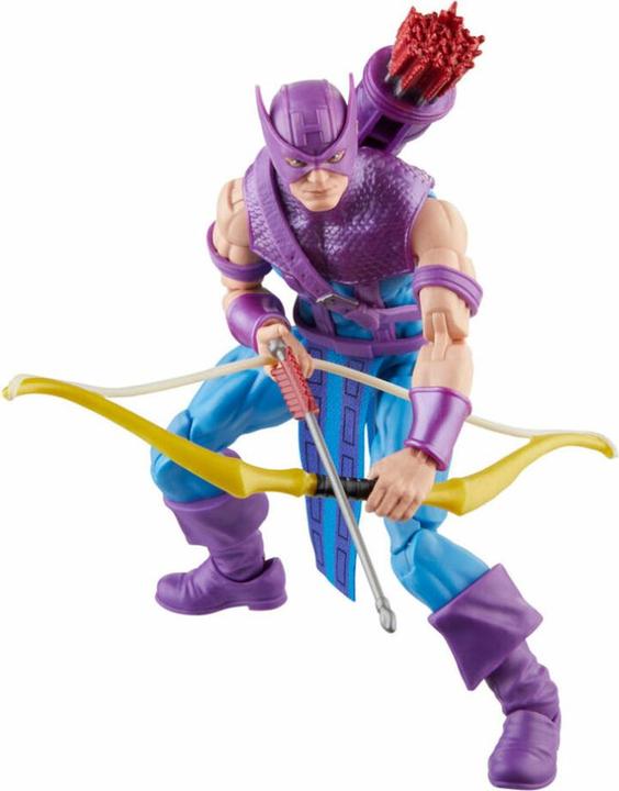 Actual product image Hasbro Avengers Marvel Legends figurine Hawkeye with Sky-Cycle 15 cm
