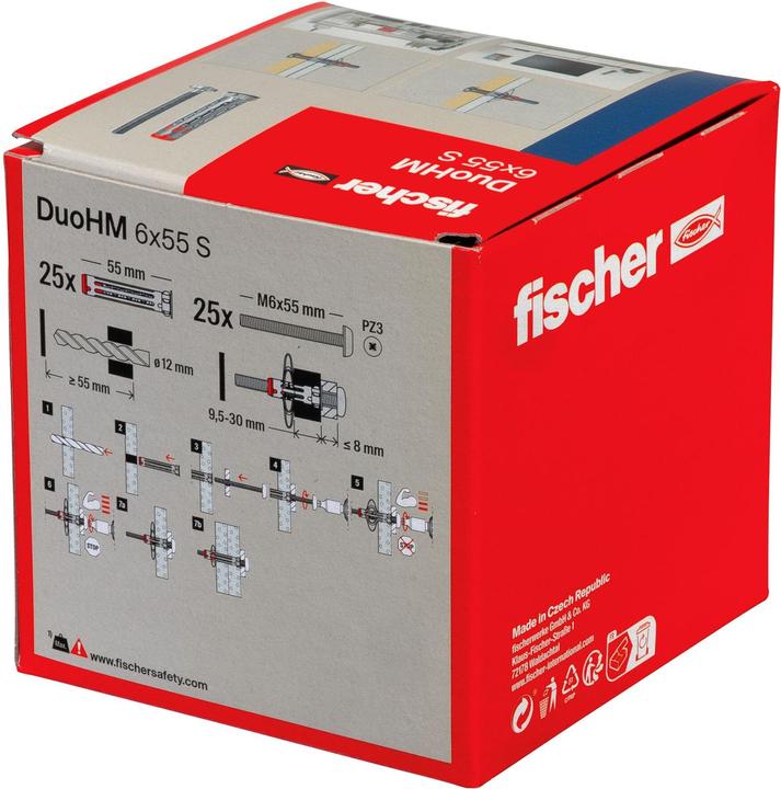 Produktbild Fischer DuoHM 6x55 S PZ 572922 (25 Stk.)