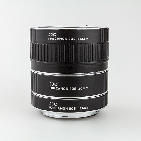Image du produit JJC Kit tube allonge bague macro 12/20/36mm pour Canon