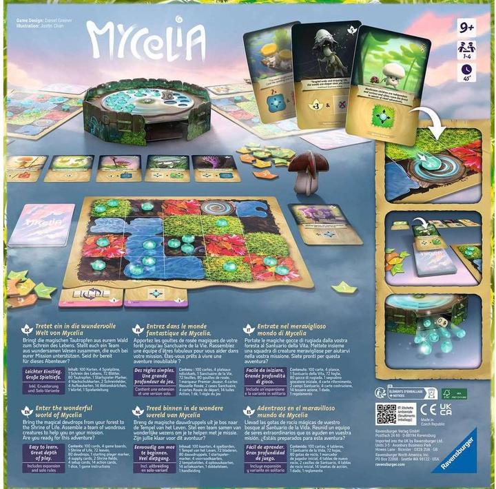 Produktbild Ravensburger Mycelia (Deutsch, Französisch, Italienisch, Englisch, Spanisch, Multilingual, Isländisch)