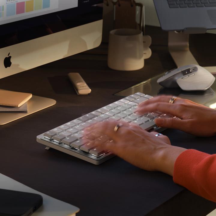 Actual product image Logitech MX Mechanical Mini for Mac (DE, Wireless)