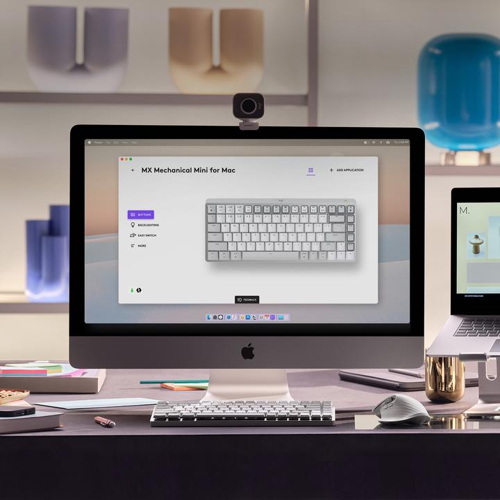 Actual product image Logitech MX Mechanical Mini for Mac (DE, Wireless)