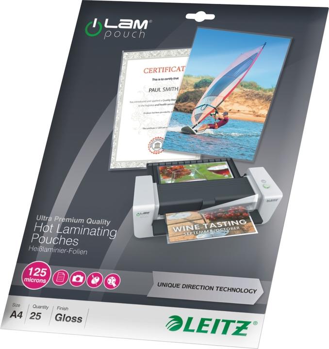 Image du produit Leitz Film de plastification (A4, 25 pièce(s), 125 µm)