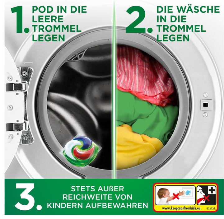 Actual product image Ariel PODSColor+ (76 Washing cycles)