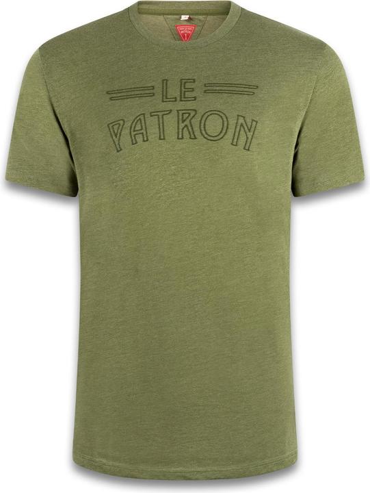 Patrón Spirits Company Le Patron Logo Tee bronze green