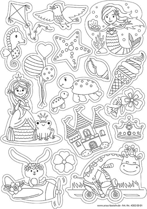Image du produit Ursus Papier magnétique Dreamworld A4, 100 g/m², 2 pièces, blanc (100 g/m², 2 x, A4)