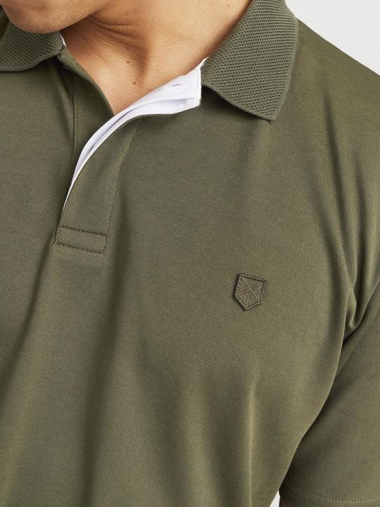 Image du produit Jack & Jones Einfarbig Hemdkragen Poloshirt Poloshirt (M)