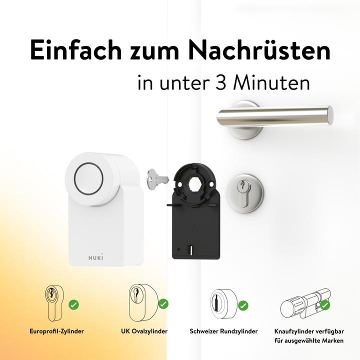 Image du produit Nuki Cylindre Smart Lock Go CH (5th Gen) (Smartphone)