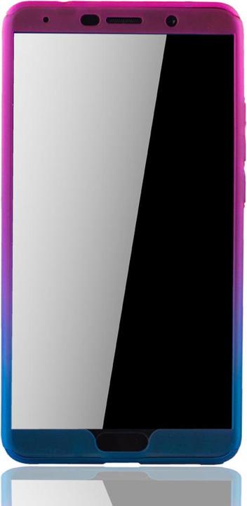 Actual product image König Design Case Mobile Protection for Huawei Mate 10 Full Case Cover Screen Protector Bumper Blue