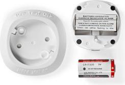 Image du produit Nedis ZBDCO11WT - Détecteur de CO SmartLife| Zigbee 3.0| Napájení na baterii | Android™/ IOS |S testova