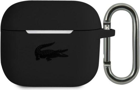 Actual product image Lacoste Airpods 3 Liquid Silicone Glossy Printing Logo Case (Headphone bag)