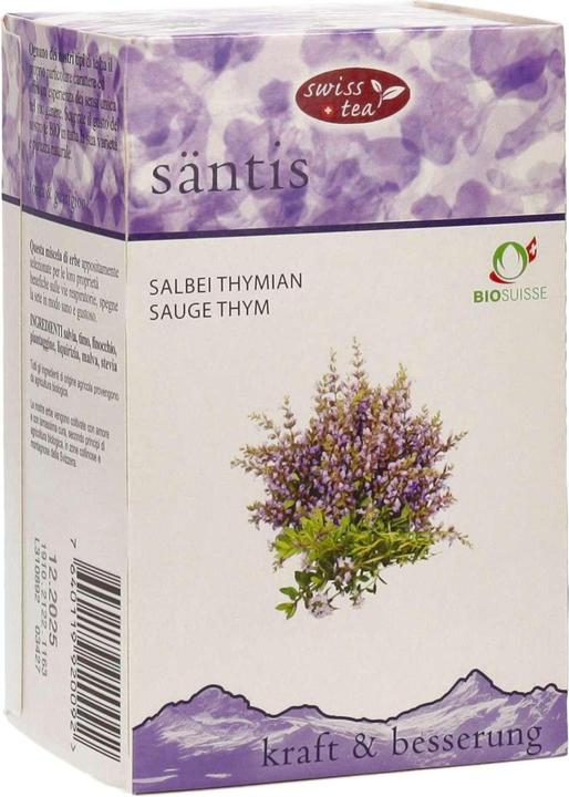 Produktbild Swisstea Salbei-Thymiantee Säntis (64 g)