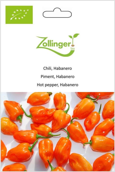 Produktbild Zollinger Bio Chili, Habanero (Gemüsesamen)