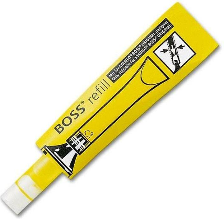 Actual product image STABILO Boss Highlighter Refill (Neon yellow, 1 x)