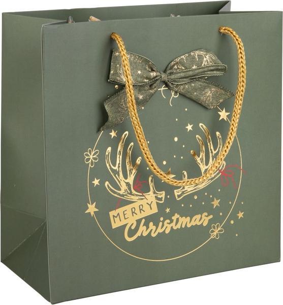 Actual product image Gift bag - Merry Christmas - approx. 18 x 11 x 23 cm (Gift bag)