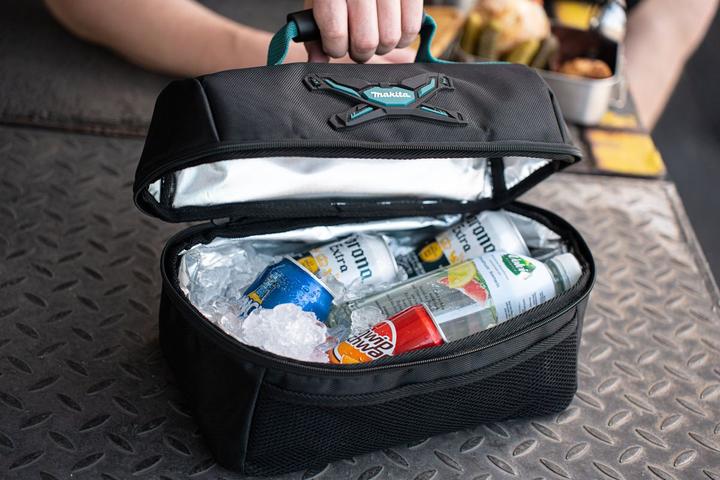 Actual product image Makita Toolbrothers lunch pack with insulated bag + Toolbrothers Fan stainless steel lunch box with