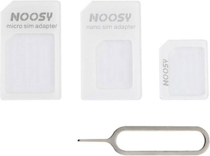 Produktbild Noosy Adapter Nano Micro SIM 3 in1 Set + Key
