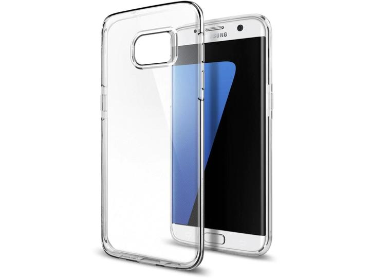 Actual product image Screenguard Samsung Galaxy S7 Edge Flexible TPU Clear Case (Samsung Galaxy S7 Edge)