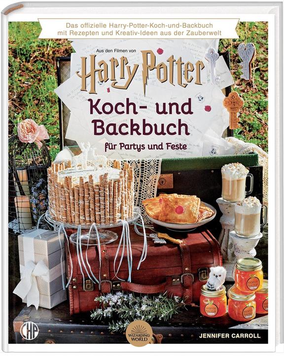 Actual product image Das offizielle Harry-Potter-Koch- und Backbuch für zauberhafte Feste und magische Partys (German, Jennifer Carroll, 2021)