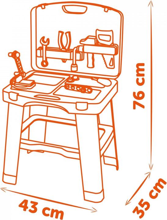 Produktbild Smoby B+D Bricolo Smart Workbench