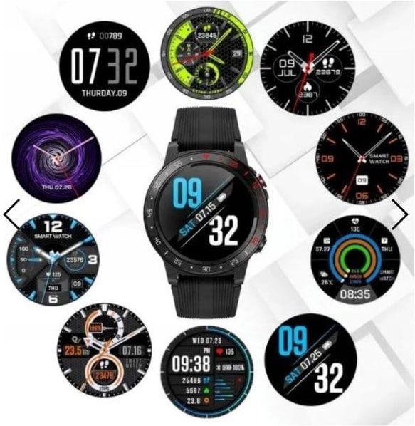 Actual product image Manta M5 Smartwatch with BP and GPS