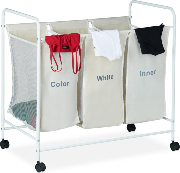 Actual product image Relaxdays Laundry Sorter (100 l)