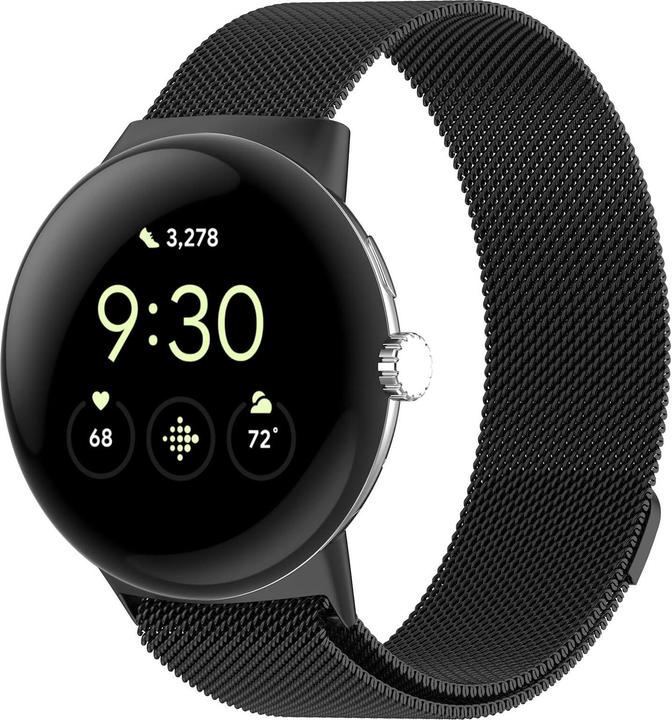 Cover-Discount Google Pixel Watch 3 - 41mm - Magnetisches Ersatzarmband Milanese (Acciaio inossidabile)