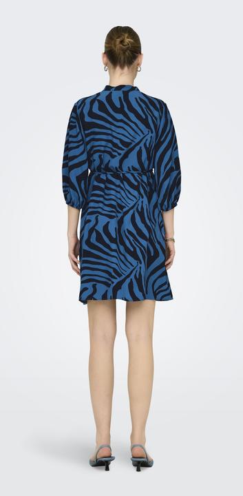 Image du produit Only Maternity Coupe normale Col en V Poignets élastiques Manches ballon Robe courte (M)