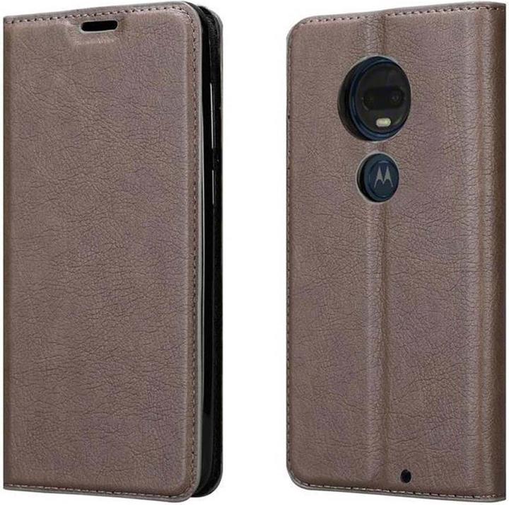 Actual product image Cadorabo Book Invisible Magnet Cover (Motorola Moto G7, Motorola Moto G7 Plus)