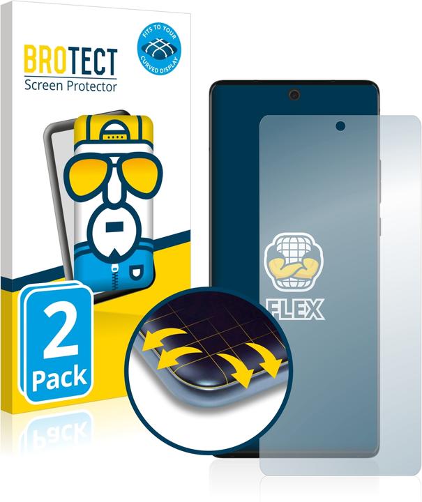 Actual product image BROTECT Full-Cover Protector (2 Piece, Motorola Edge 30 Ultra)