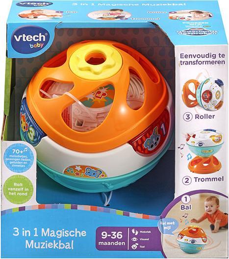 Actual product image VTech Baby 3in1 Magic Music Ball (Dutch)