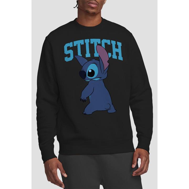 Actual product image Lilo & Stitch Unisex Adult Classic Pose Sweatshirt (L)