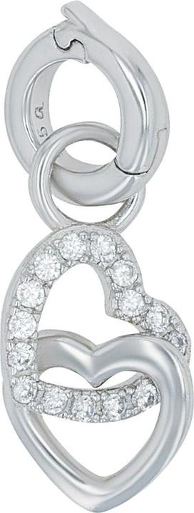 Immagine prodotto Amor Ciondoli da donna, argento 925, zirconi sintetici. | Cuore (Argento 925)