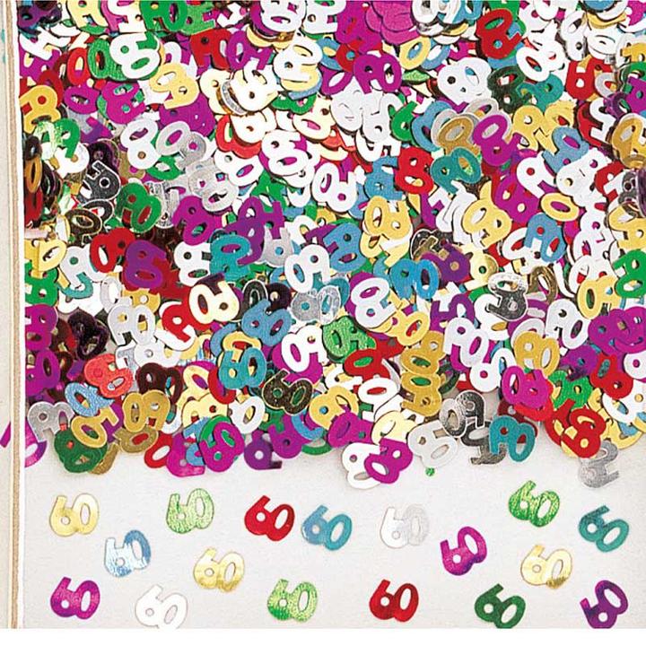 Image du produit Magni Confetti nombre 60 multicolore, 14 g