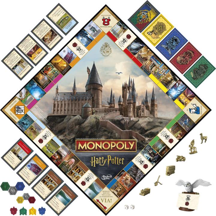 Produktbild Hasbro Gaming Monopoly Harry Potter (Italienisch)